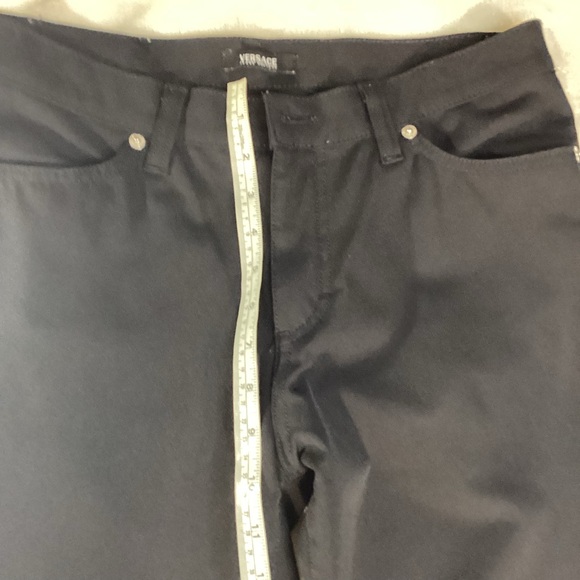 Versace Women's Classic Black Wide Leg Jeans - Picture 3 of 7